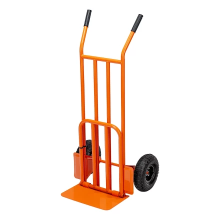 Тележка ручная 2-х колесная Сибртех 69302, усиленная, г/п 250кг, откидная платформа 530х400мм купить в Уфе