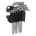 Набор ключей имбусовых Torx-Tempered, TT10-50, CrV, 9 шт. Сибртех 123707 купить в Уфе