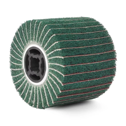 Барабан MESSER тип G ламельный комби (неткан.полотно/шлиф.бумага), 120х100х19 мм, #180 Medium, max 3500 об/мин, НЭ купить в Уфе