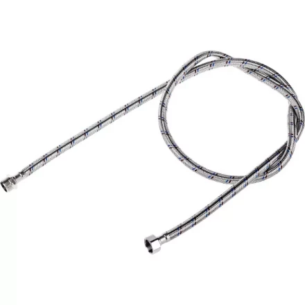 Подводка гибкая ЗУБР для воды, оплетка из нержавеющей стали, г/ш 1/2" - 1,5м 51005-G/S-150 купить в Уфе