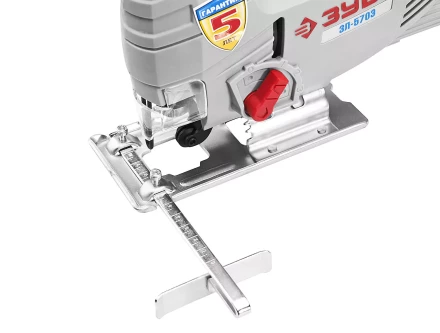 Лобзик ЗУБР, 3-х позиционный маятниковый ход, сталь-8мм/дерево-65мм, 500–3000ходов/мин, 570Вт ЗЛ-570Э купить в Уфе