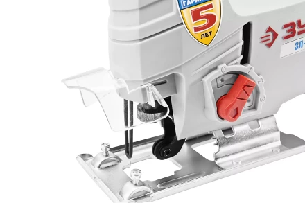 Лобзик ЗУБР, 3-х позиционный маятниковый ход, сталь-8мм/дерево-65мм, 500–3000ходов/мин, 570Вт ЗЛ-570Э купить в Уфе