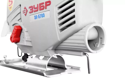 Лобзик ЗУБР, 3-х позиционный маятниковый ход, сталь-8мм/дерево-65мм, 500–3000ходов/мин, 570Вт ЗЛ-570Э купить в Уфе