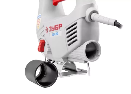 Лобзик ЗУБР, 3-х позиционный маятниковый ход, сталь-8мм/дерево-65мм, 500–3000ходов/мин, 570Вт ЗЛ-570Э купить в Уфе