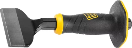 Зубило-конопатка JCB, двухкомпонентная рукоятка с протектором, CrV cталь, 215х100мм JCL008 купить в Уфе