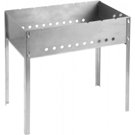 Мангал GRINDA &quot;BARBECUE&quot;, нержавеющая сталь, толщина 1,5мм, 500х300х500мм 427784 купить в Уфе