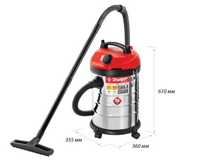 Пылесос строительный М3 ПУ-30-1400 М3 серия МАСТЕР купить в Уфе