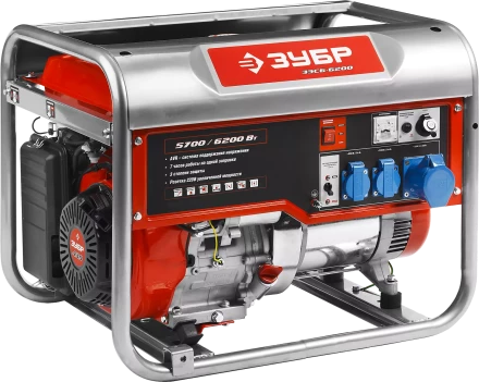 Генератор бензиновый ЗЭСБ-6200 серия МАСТЕР купить в Уфе