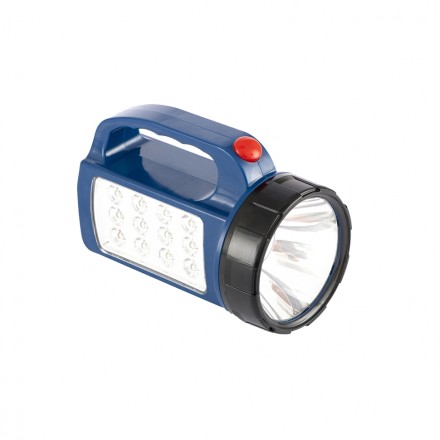 Фонарь поисковый 1 W + 12 LED 3хАА STERN 90538 купить в Уфе