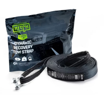 Трос буксировочный динамический HITCH PROF Лента масса авто 17 т разрывная 5 т 6 м 2 скобы (SZ071508) купить в Уфе