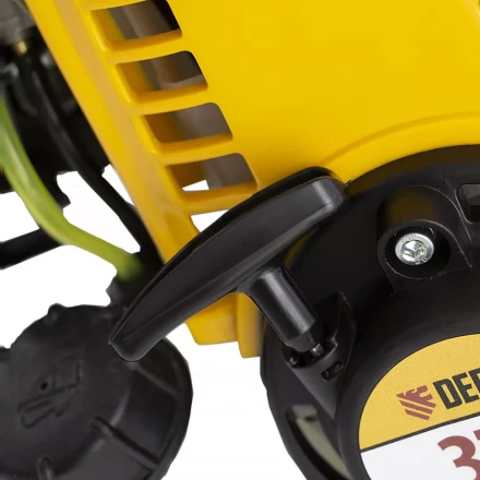 Триммер бензиновый DTL-37-4T, 4-тактный, 37 см3, неразъемная штанга, состоит из 2 частей Denzel 96267 купить в Уфе