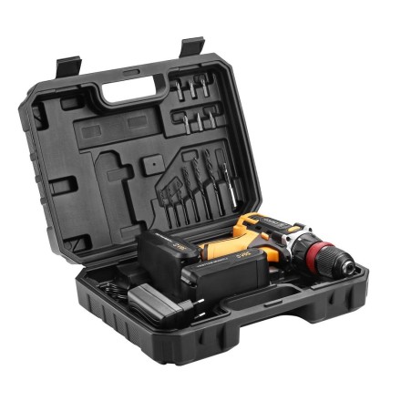 Дрель аккумуляторная DEKO DKCD20FU-Li SET3, 063-4177, со съемным патроном купить в Уфе