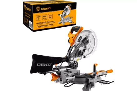 Пила торцовочная DEKO DKMS2200-255 Laser, 063-4218 купить в Уфе