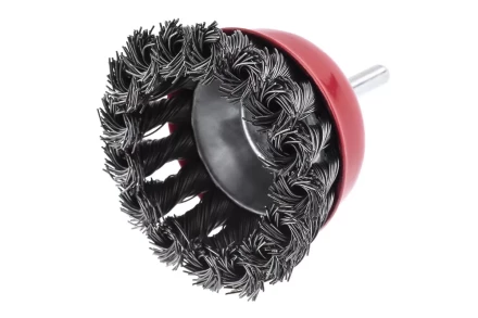 Кордщетка HAMMER чаша 63мм для дрели витая сталь (207-203) купить в Уфе