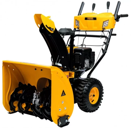 Бензиновая снегоуборочная машина SBM 610S PRO, 212 cc, электростартер, фара, обогрев Denzel 97654 купить в Уфе