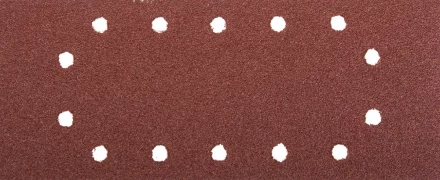 Лист шлифовальный ЗУБР &quot;МАСТЕР&quot;, 14 отверстий, для ПШМ на зажимах, Р60, 115х280мм, 5шт 35594-060 купить в Уфе