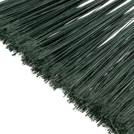 Метла полипропиленовая Сибртех, 345 х 200 х 1420 мм, веерная распушенная, деревянный черенок, Россия, 63230 купить в Уфе