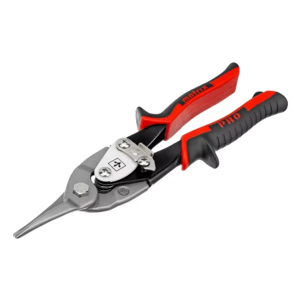 Ножницы по металлу Matrix, 250 мм, прямой рез, сталь CRMO, двухкомпонентные рукоятки, PRO 78322 купить в Уфе