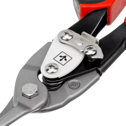 Ножницы по металлу Matrix, 250 мм, прямой рез, сталь CRMO, двухкомпонентные рукоятки, PRO 78322 купить в Уфе