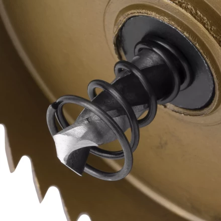 Коронка по металлу HSS, 63 мм, нитридтитановое покрытие Denzel 724120 купить в Уфе