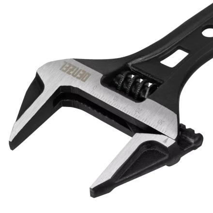 Ключ разводной Denzel 135 мм, CrV, кованый, укороченная рукоятка 15752 купить в Уфе