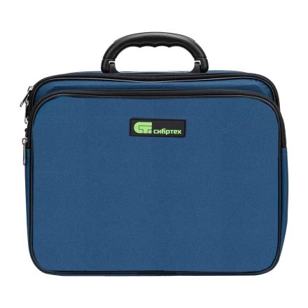 Кейс монтера Сибртех 90236, 365х300х110 мм, 10 карманов, наплечный ремень купить в Уфе