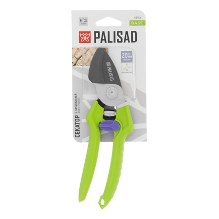 Секатор с наковальней Palisad, 190 мм, пластиковые рукоятки 60454 купить в Уфе