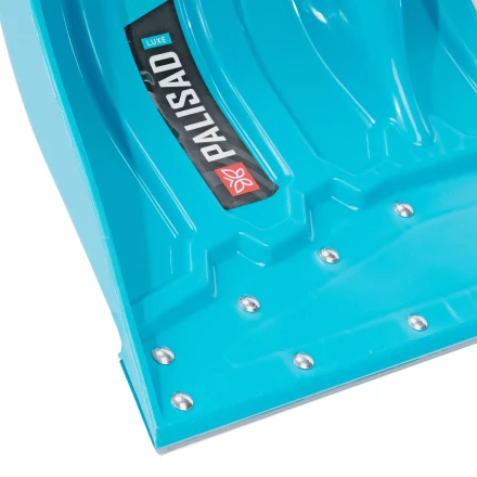 Лопата-скрепер для уборки снега Palisad 61797, полипропилен, 460х320х1300 мм, алюминиевый черенок, ПВХ, LUXE купить в Уфе