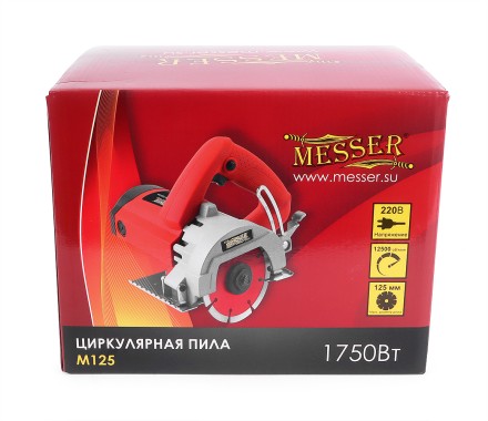Циркулярная пила по камню MESSER M125-PRO купить в Уфе