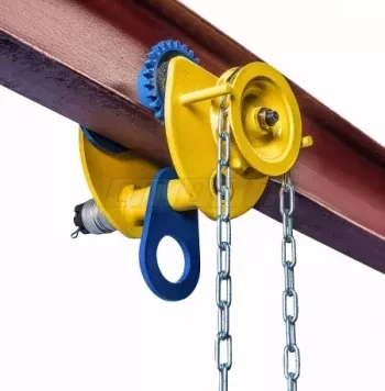 Тележка для тали с цепным приводом GCL610 г-п 1 тонн H=3 метра купить в Уфе