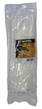 Хомут нейлоновый 4,8х250 Б 100 штук Вихрь купить в Уфе