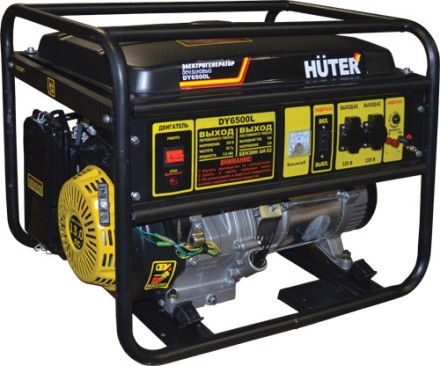 Бензогенератор HUTER DY6500L купить в Уфе