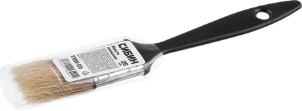Кисть плоская СИБИН, пластиковая ручка, светлая щетина, 25мм 01008-025 купить в Уфе