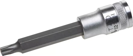 Торцовая бита-головка KRAFTOOL &quot;INDUSTRIE QUALITAT&quot;, удлиненная, материал S2, TORX, сатинированная, 1/2&quot;, Т40 27906-40_z01 купить в Уфе