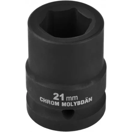 Торцовая головка KRAFTOOL &quot;INDUSTRIE QUALITAT&quot; ударная (3/4&quot;), FLANK, Cr-Mo, фосфатированная, 21 мм 27945-21_z01 купить в Уфе