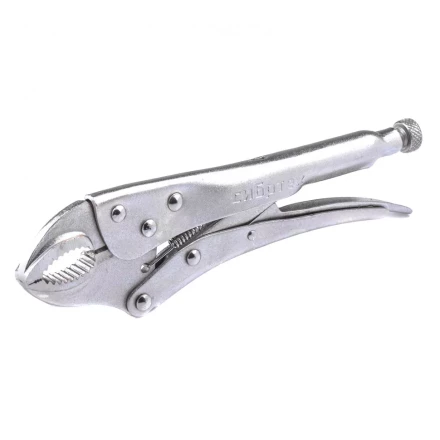 Зажим ручной полукруглый захват 220 мм Сибртех 18422 купить в Уфе