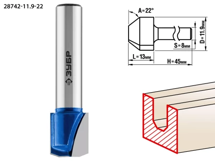 Фрезы пазовые фасонные №3 серия ПРОФЕССИОНАЛ купить в Уфе