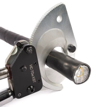 Секторные ножницы КВТ НС-70м для резки бронированных кабелей до 70 мм (84391) купить в Уфе