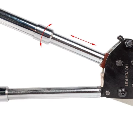 Секторные ножницы КВТ НС-70м для резки бронированных кабелей до 70 мм (84391) купить в Уфе