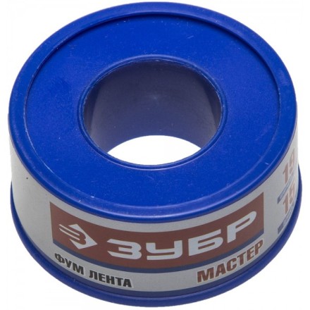 Фумлента ЗУБР &quot;МАСТЕР&quot;, плотность 0,25 г/см3, 0,1ммх19ммх15м 12373-19-025 купить в Уфе