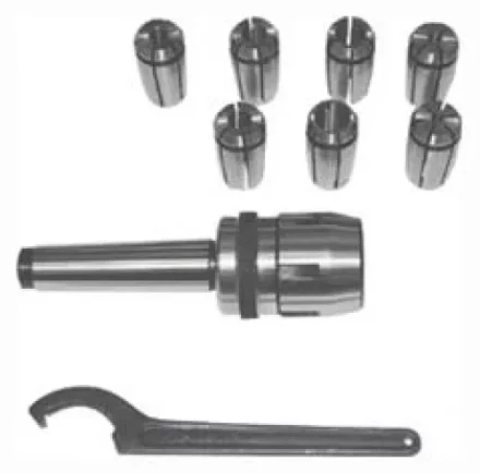 Патрон цанговый МТ3 с набором цанг ф4-16м и ключом 23432 купить в Уфе