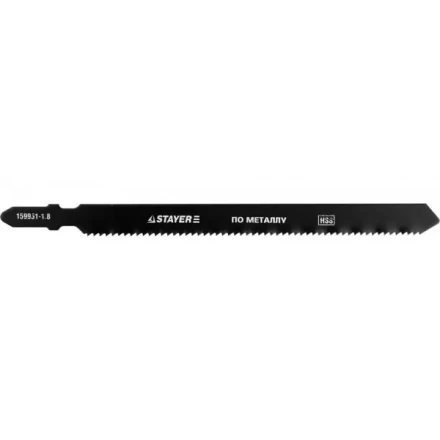 Полотна STAYER &quot;PROFI&quot;, T318B, для эл/лобзика, HSS, по металлу (2,5-6мм), EU-хвост., шаг 1,8мм, 110мм, 2шт 159951-1.8_z01 купить в Уфе