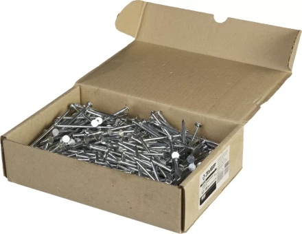 Гвозди ЗУБР &quot;МАСТЕР&quot; с большой потайной головкой оцинкованные чертеж №7811-7102, 4,2х100мм, 5кг 305090-42-100 купить в Уфе