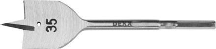 Сверло по дереву перовое, шестигранный хвостовик, DEXX 2945-35, d=35мм 2945-35 купить в Уфе