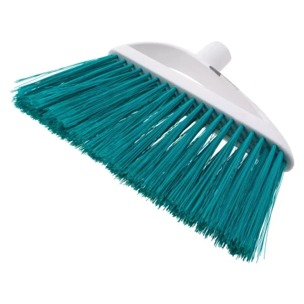 Щетка пластмассовая для подметания пола, премиум, 23 см, без черенка, бирюзовая щетина, Home Palisad 935565 купить в Уфе