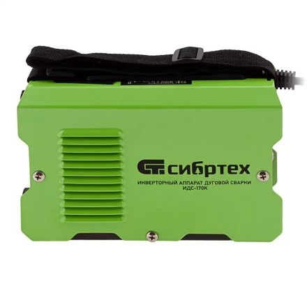 Инверторный аппарат дуговой сварки ИДС-170K, 170 А, ПВ 80%, диаметр электрода 1,6-3,2 мм Сибртех 94393 купить в Уфе