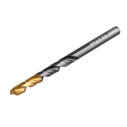 Сверло по металлу, 4,2 мм, HSS-Tin, Golden Tip, 10 шт. Denzel 717210 купить в Уфе
