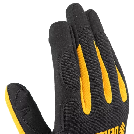 Перчатки универсальные на липучке, размер 10// Denzel 67994 купить в Уфе