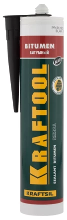Герметик битумный KRAFTOOL черный, 300мл 41261 купить в Уфе