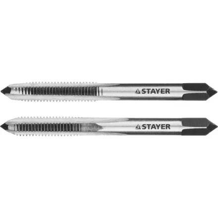Комплект метчиков STAYER &amp;quot;MASTER&amp;quot;, сталь 9ХС, М5х0,8, 2 шт 28025-05-0.8-H2 купить в Уфе
